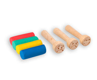 JOVI My First plasticine Emotions 4 × 38 g + 3 houten stempels