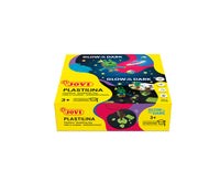 JOVI natuurlijke plasticine, licht op in het donker, 18 × 50 g