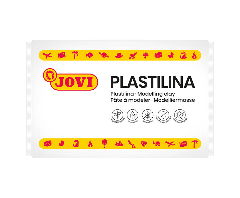 JOVI plasticine 350 g – wit