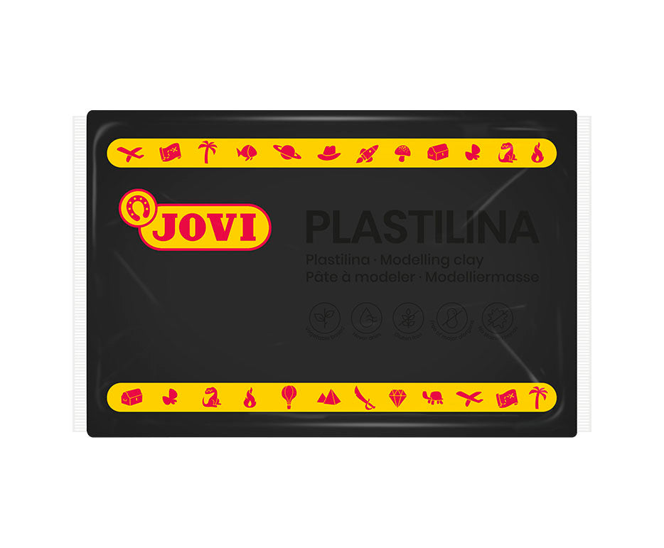 JOVI plasticine 350 g – zwart