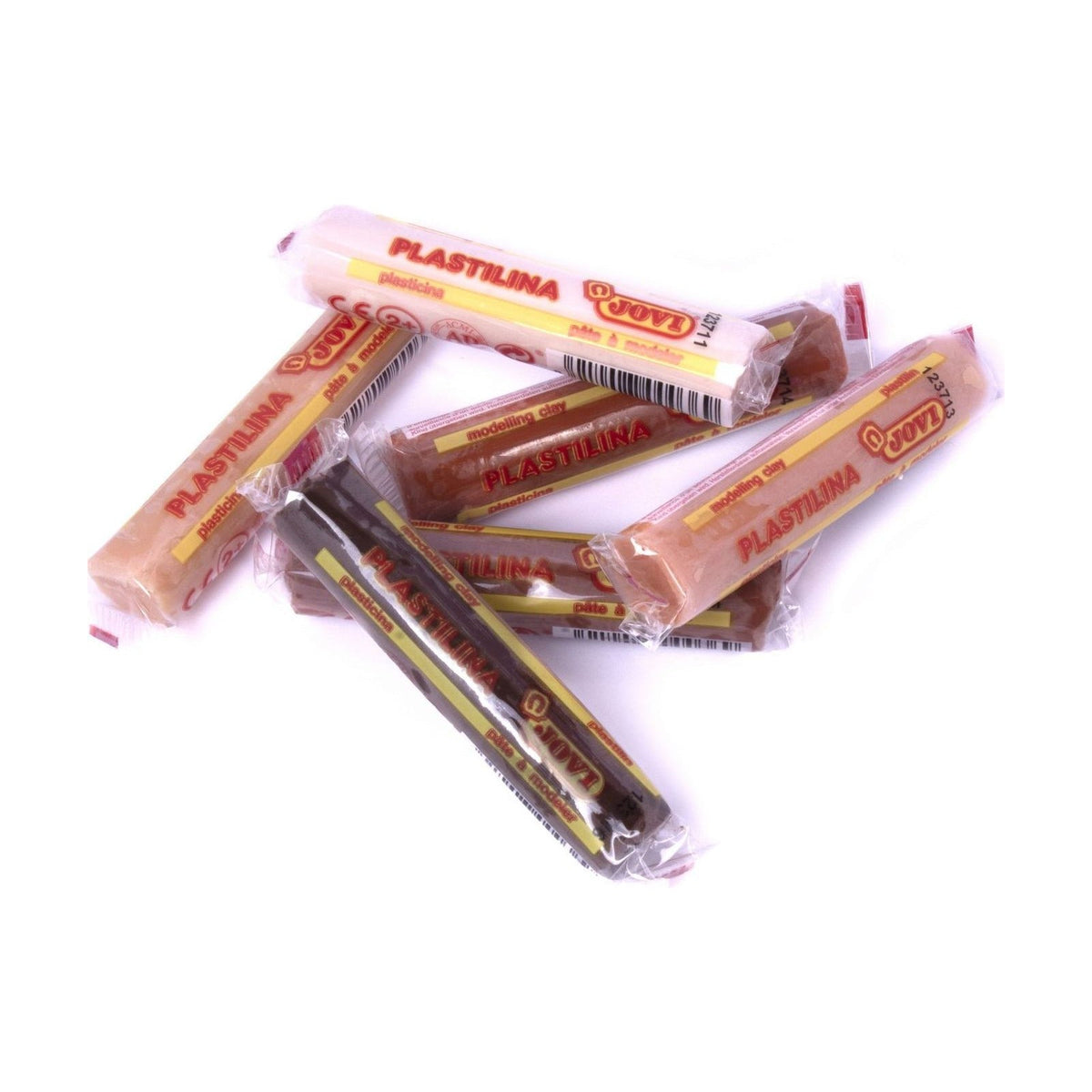 JOVI plasticine huidtinten 6 × 15 g