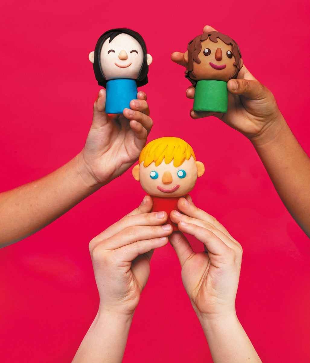 JOVI plasticine huidtinten 6 × 15 g