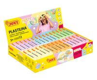 JOVI plasticine pastelkleuren 30 × 50 g