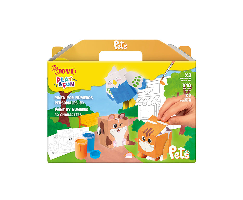 JOVI Play & Fun plakkaatverfset 17-delig