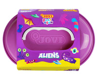JOVI Play&Fun plasticine in koffertje Aliens, 50 stuks