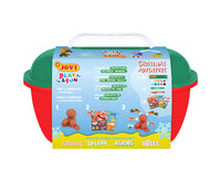 JOVI Play&Fun plasticine in koffertje Christmas Adventure