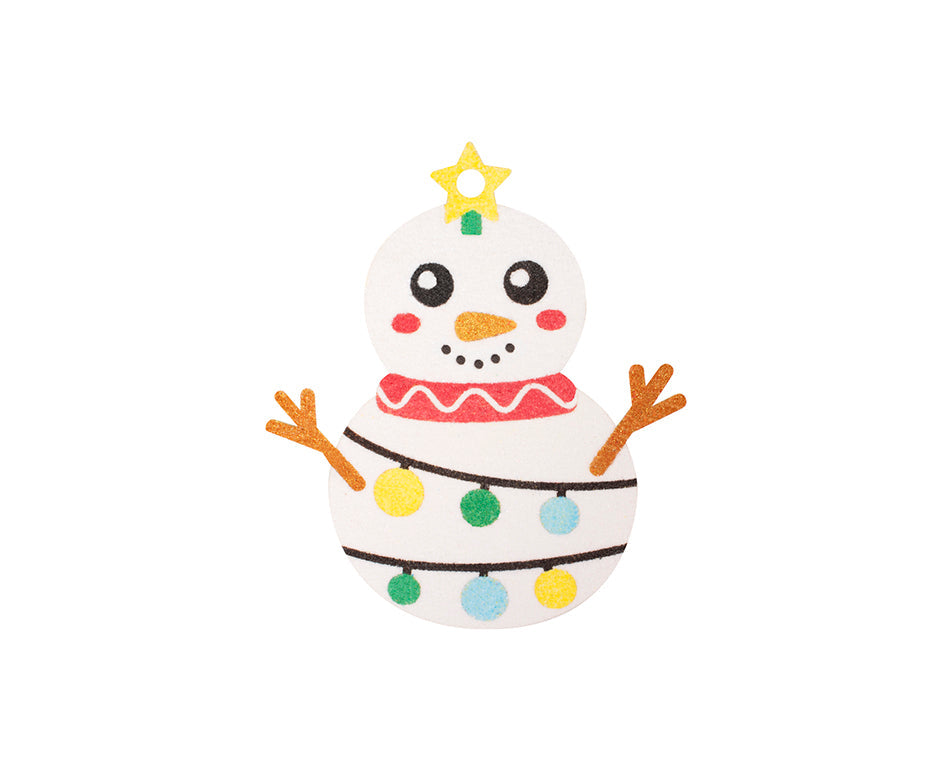 JOVI Play&Fun zandschilderset Christmas Ornaments, 12-delig