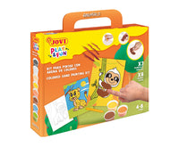 JOVI Play&Fun zandschilderset Dieren, 12-delig