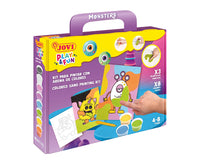 JOVI Play&Fun zandschilderset Monsters, 12-delig