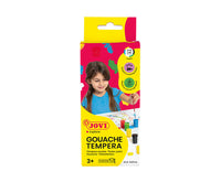 JOVI Premium plakkaatverf 6 × 15 ml met penseel