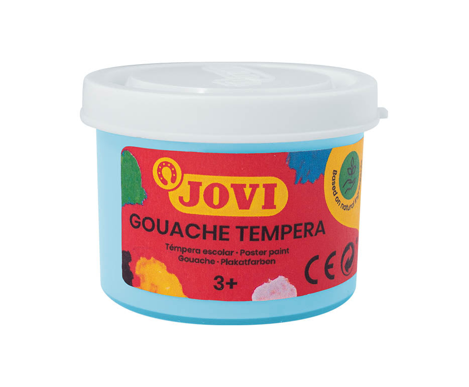 JOVI Premium plakkaatverf pastel 6 × 35 ml met penseel