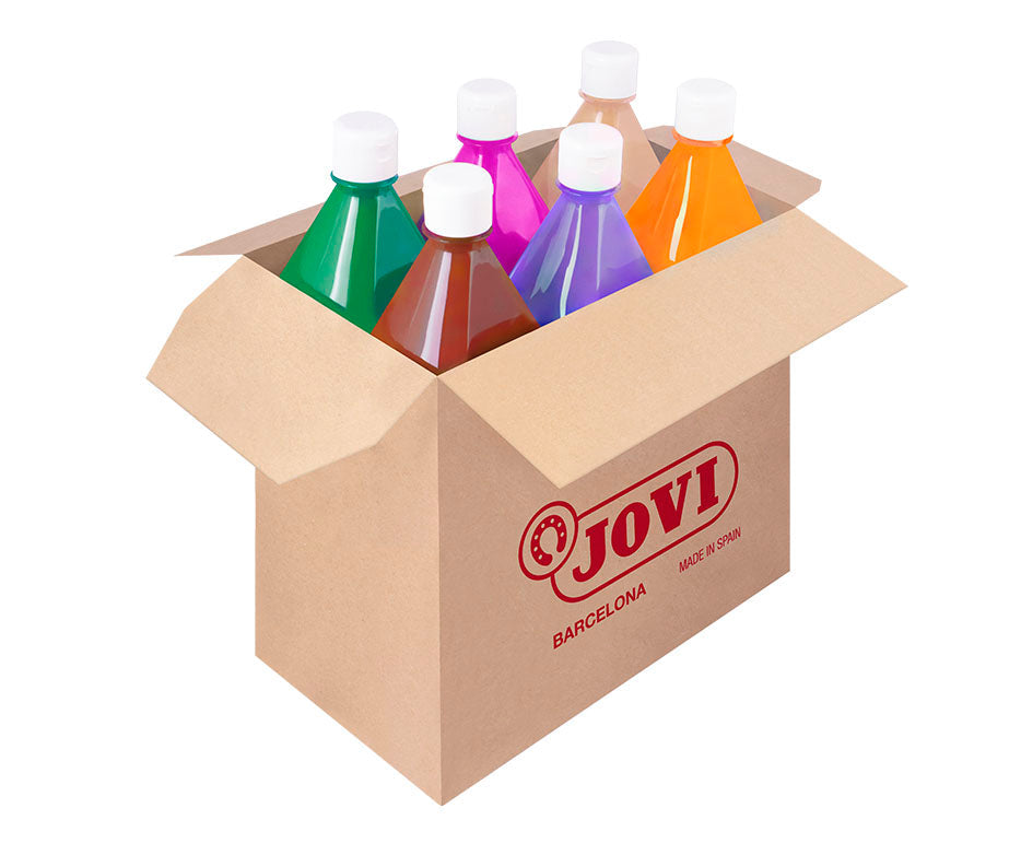 JOVI Premium schoolverf 6 × 1000 ml, mix B