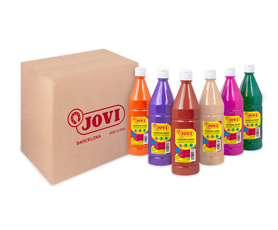 JOVI Premium schoolverf 6 × 1000 ml, mix B