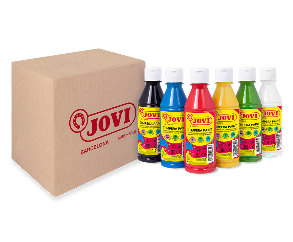 JOVI Premium vloeibare schoolverf 6 × 250 ml, variant A