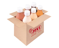 JOVI Premium vloeibare schoolverf huidtinten 6 × 250 ml