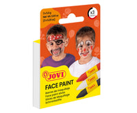 JOVI schminkstiften 3 × 5,6 g, rood, wit en zwart