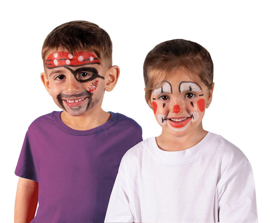 JOVI schminkstiften 3 × 5,6 g, rood, wit en zwart