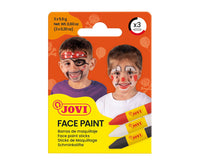 JOVI schminkstiften 3 × 5,6 g, rood, wit en zwart
