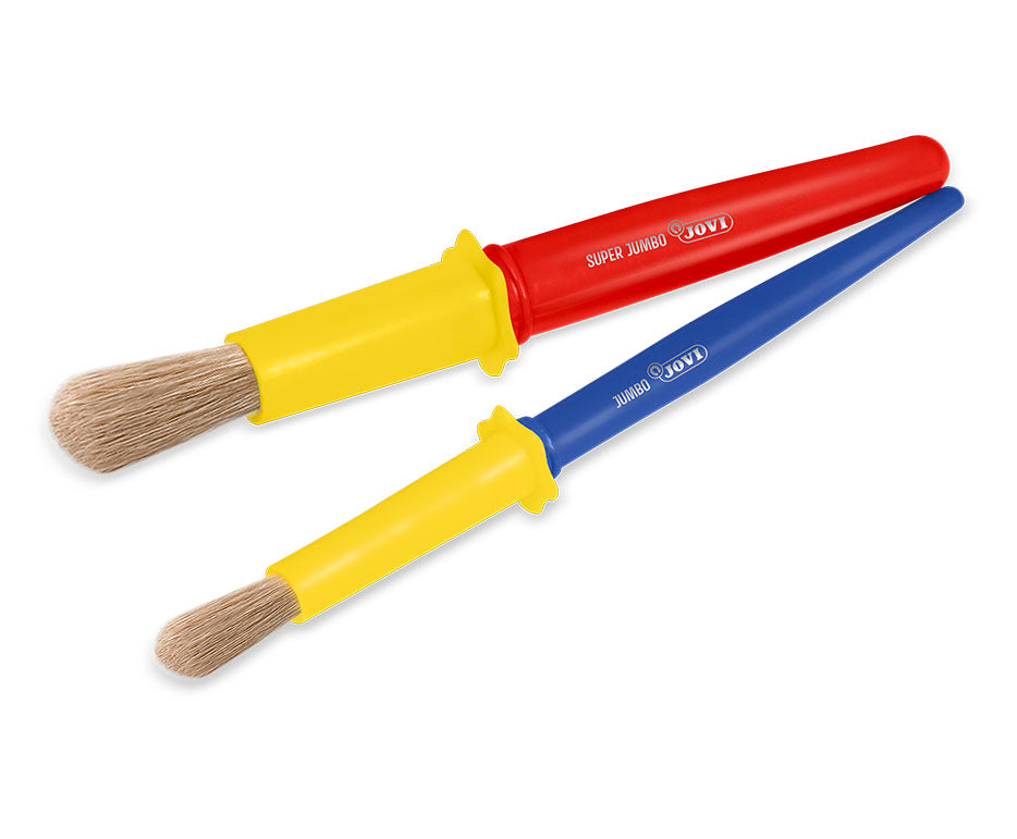 JOVI schoolpenselen rond, set van 2 stuks