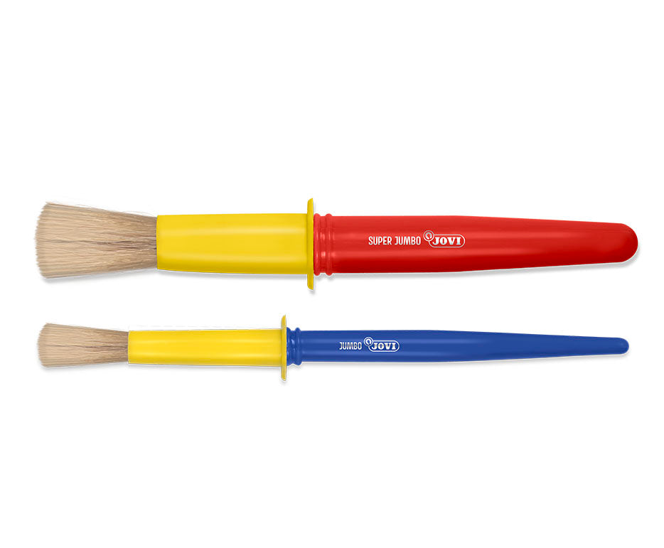 JOVI schoolpenselen rond, set van 2 stuks