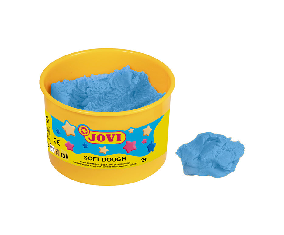 JOVI Soft Dough speelklei neonkleuren, 6 × 460 g