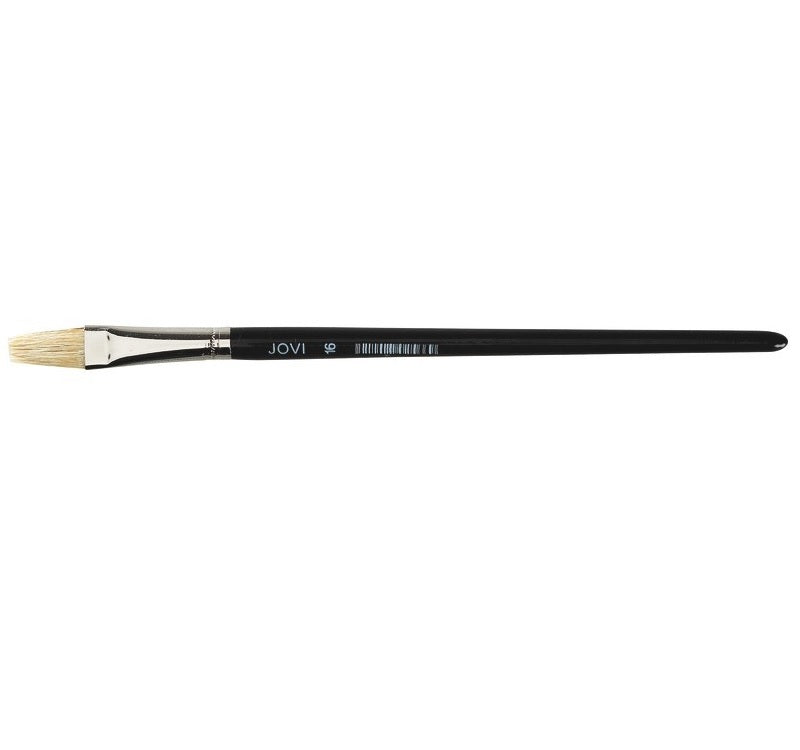 JOVI plat schoolpenseel, synthetisch haar, maat 0–16