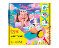 JOVI Tech Crazy Cars Fantasie boetseerset, 14-delig