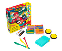 JOVI Tech Crazy Cars Race boetseerset, 14-delig