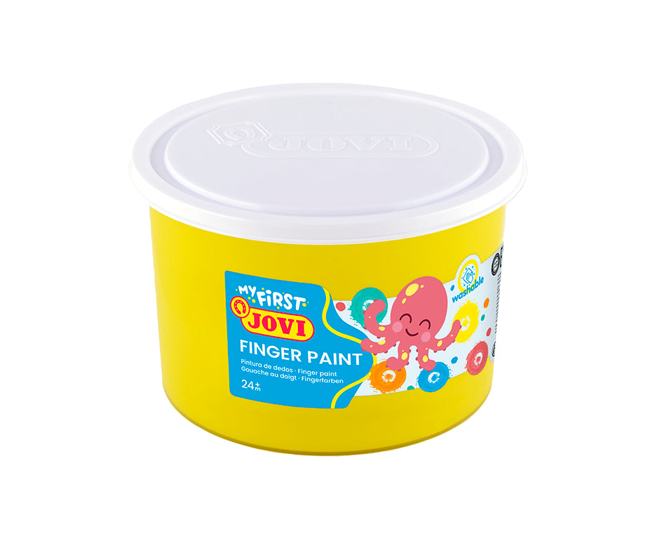 JOVI vingerverf in pot 500 ml – Geel