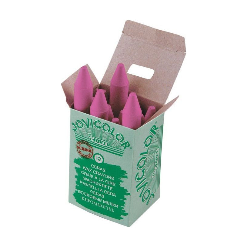 Jumbo Wax Crayon JOVI Jovicolor 12 mm – Various Shades