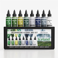 KAMENSKAYA Delamination Ink Set 'Iceland' 8x30 ml - image 1