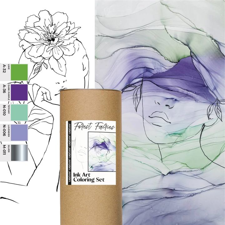 Kamenskaya Forest Fairies Ink Set