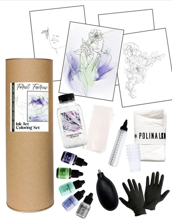 Kamenskaya Forest Fairies Ink Set