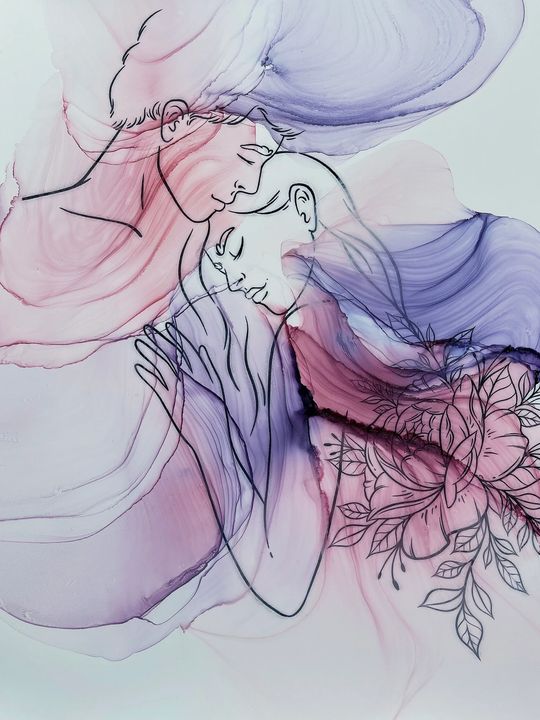Kamenskaya Ink Set 'Love Story'