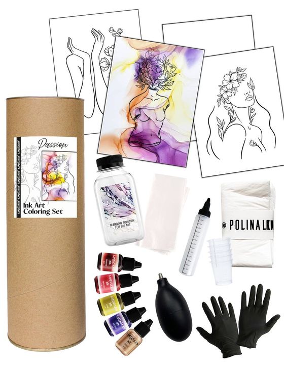 Kamenskaya Ink Set 'Passion'