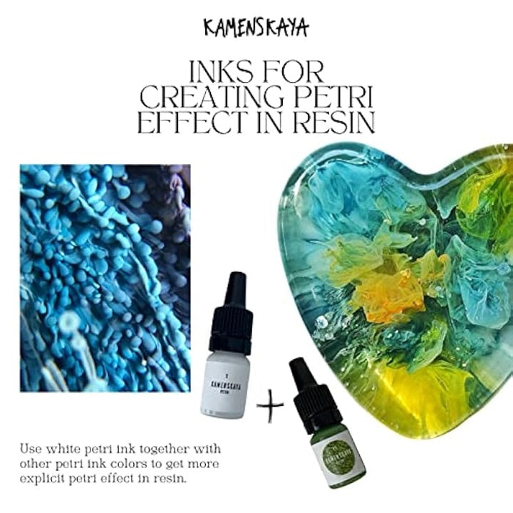 Kamenskaya Mini Petri Inks Set for Resin, 13 x 5 ml — image 4