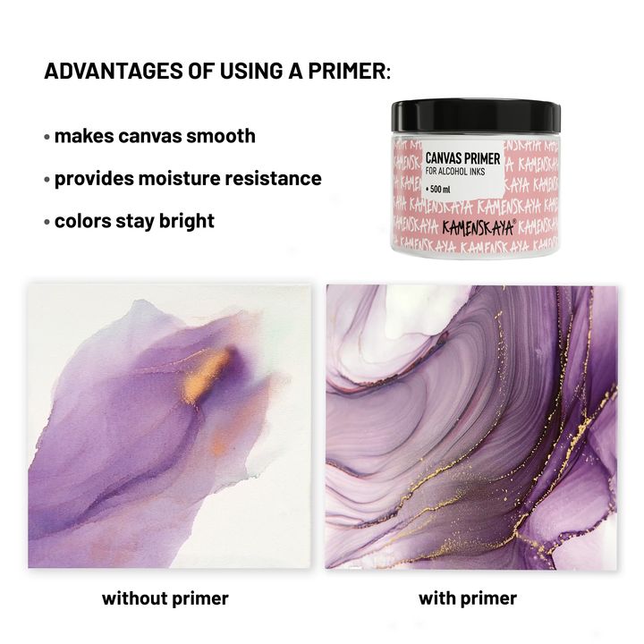 Kamenskaya White Canvas Primer | various volumes — image 4