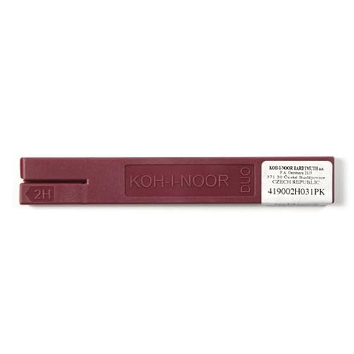 Koh-i-noor DUO grafietvullingen 2 mm, 2 stuks