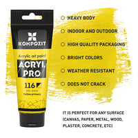 Kompozit ACRYL PRO ART acrylverf 75 ml – afbeelding 4