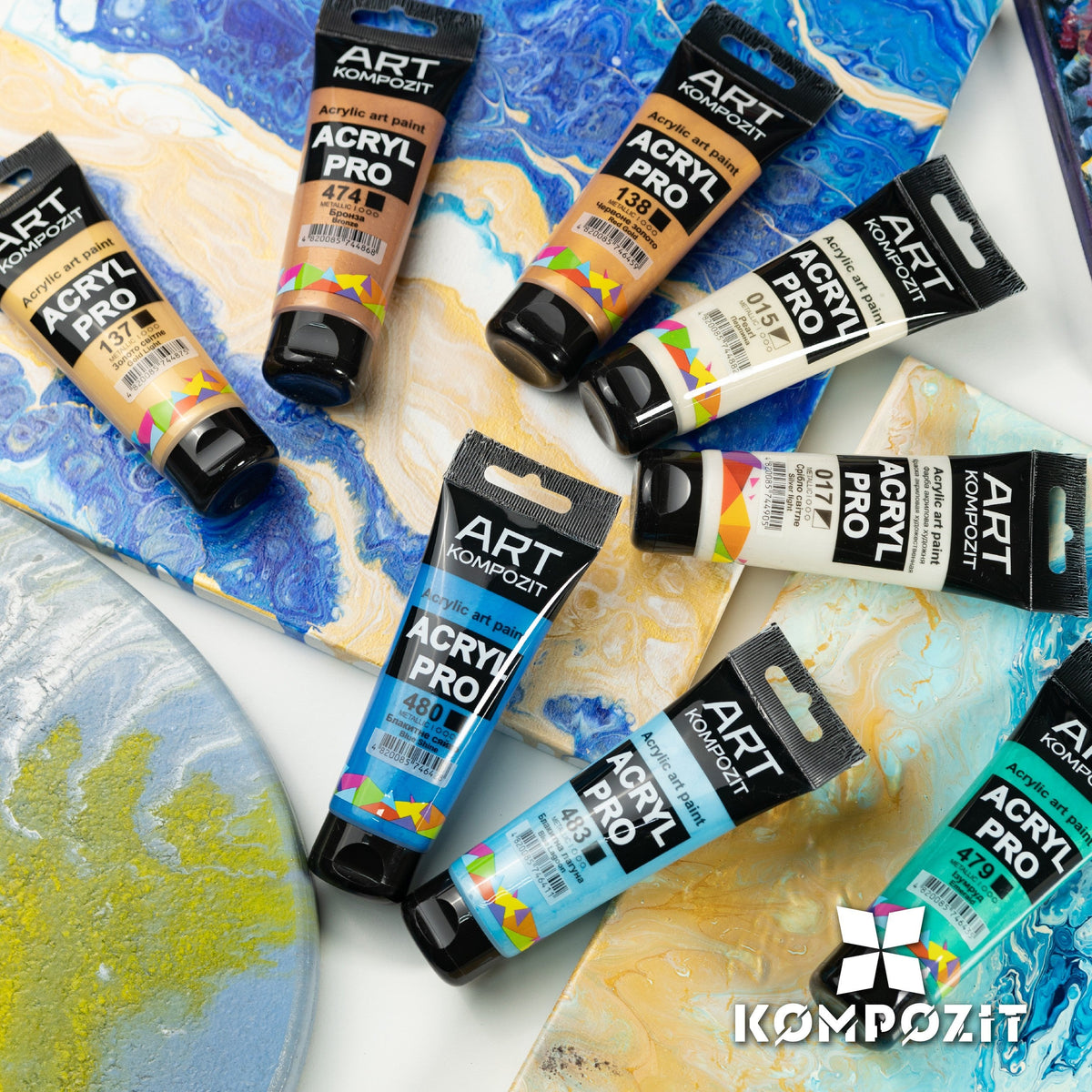 Kompozit ACRYL PRO ART acrylverf 75 ml – afbeelding 11