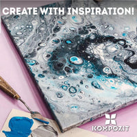 Kompozit ACRYL PRO ART fluorescerende acrylverf 75 ml – afbeelding 7