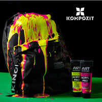 Kompozit ACRYL PRO ART fluorescerende acrylverf 75 ml – afbeelding 9