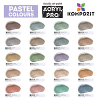 Kompozit ACRYL PRO ART pastel acrylverf, tube 75 ml – afbeelding 3