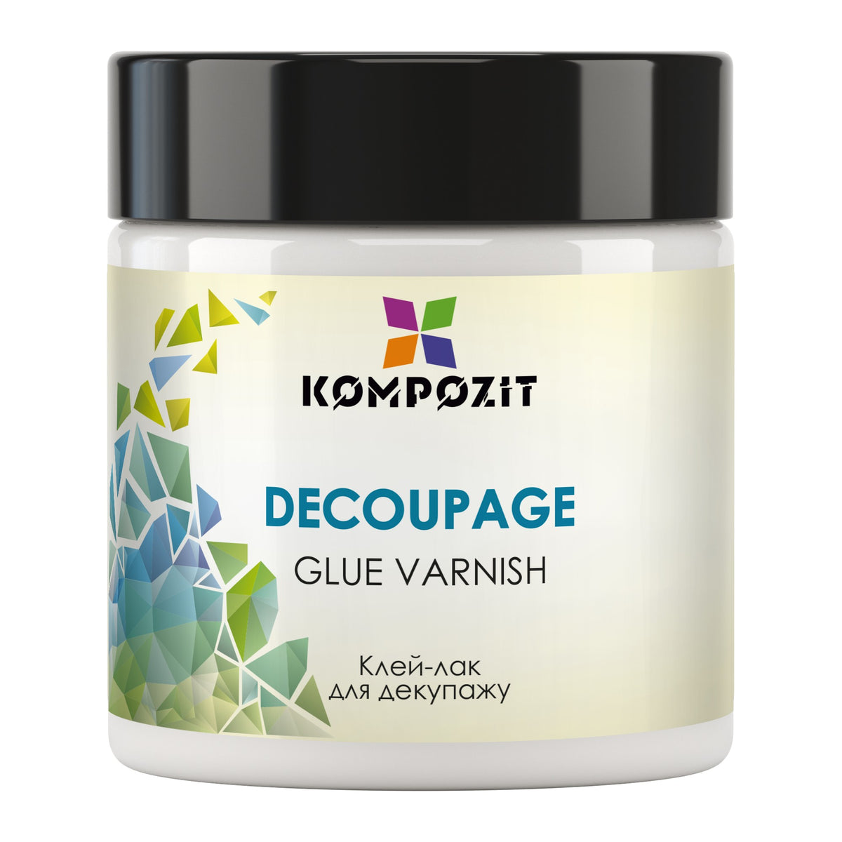 Kompozit decoupagelijm en vernis mat 140 ml