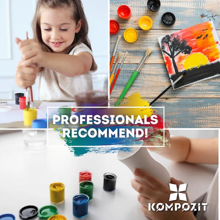 Kompozit Gouache Paint Set CLASSIC 9x20 ml - image 5