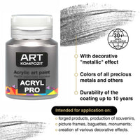 Kompozit ACRYL PRO metallic acrylverfset 9 × 20 ml – afbeelding 4