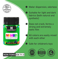 Kompozit Mambo acrylverf voor textiel en leer 50 ml – afbeelding 4