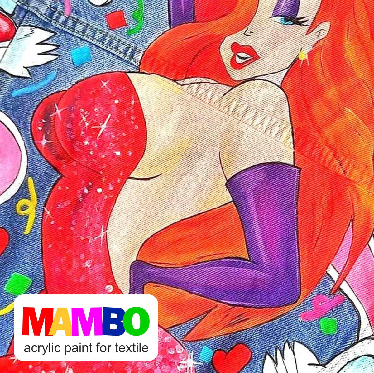 Kompozit Mambo acrylverf voor textiel en leer 50 ml – afbeelding 6