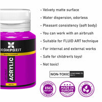 Kompozit STANDART Metallic acrylverf 20 ml