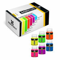 Kompozit STANDART acrylverfset fluorescerend 6 × 20 ml